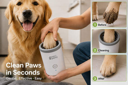 Automatic Pet Paw Cleaner for Dogs and Cats